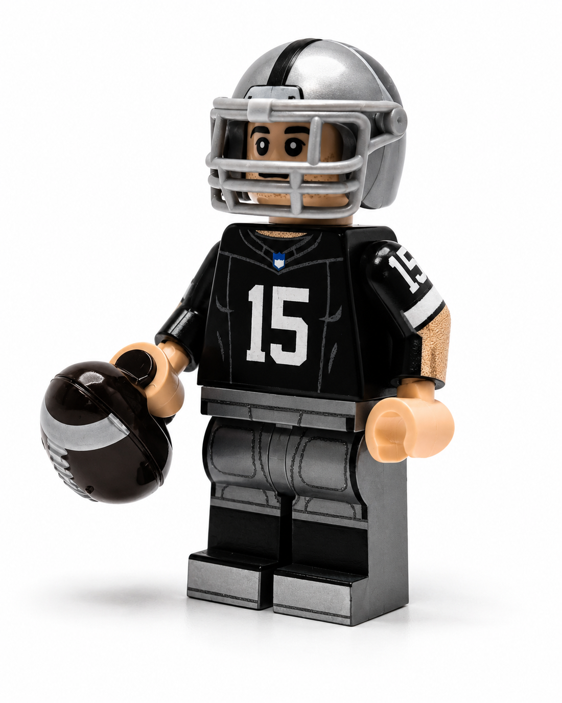 QB Las Vegas football player custom LEGO minifigure