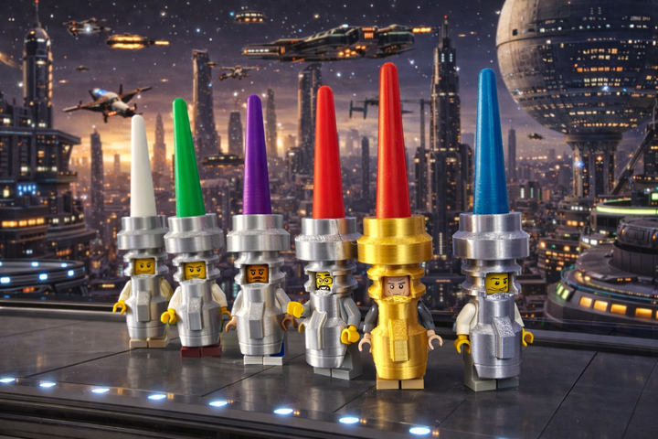 Green Blade Minifig Costume [3D Printed] for Lego 2