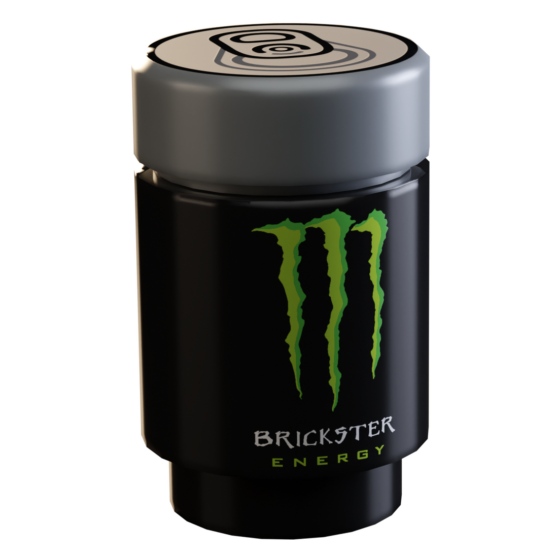 Brickster Energy Drink custom LEGO® accessory