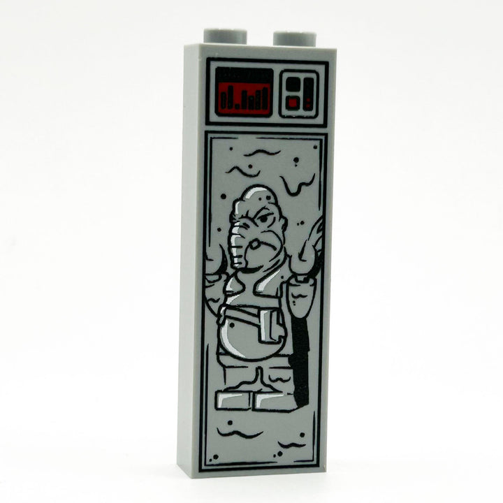 Blue Trader in Carbonite (1x2x5 Brick) for Lego