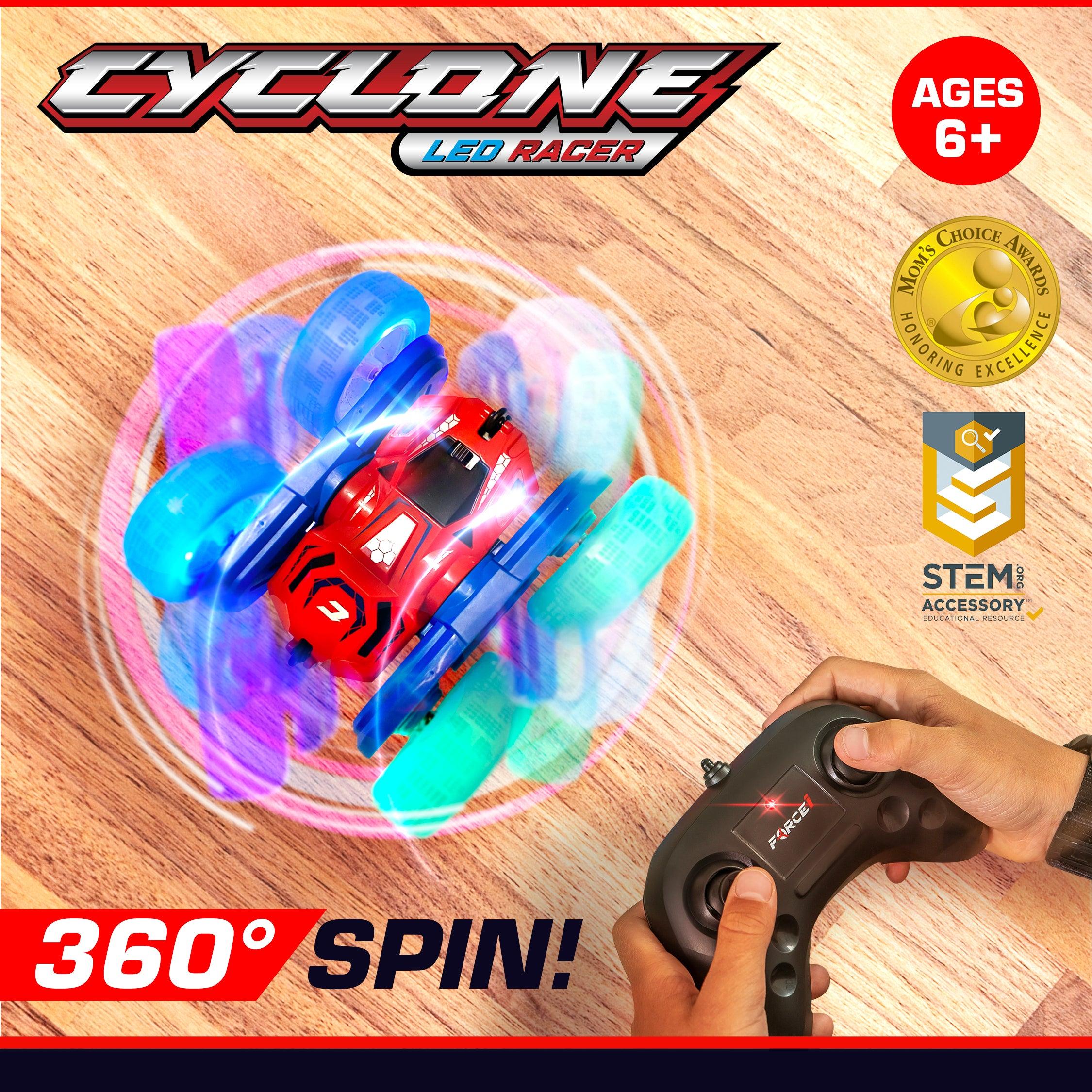 Forece1 Cyclone LED Remote Control (RC) Stunt Car 4
