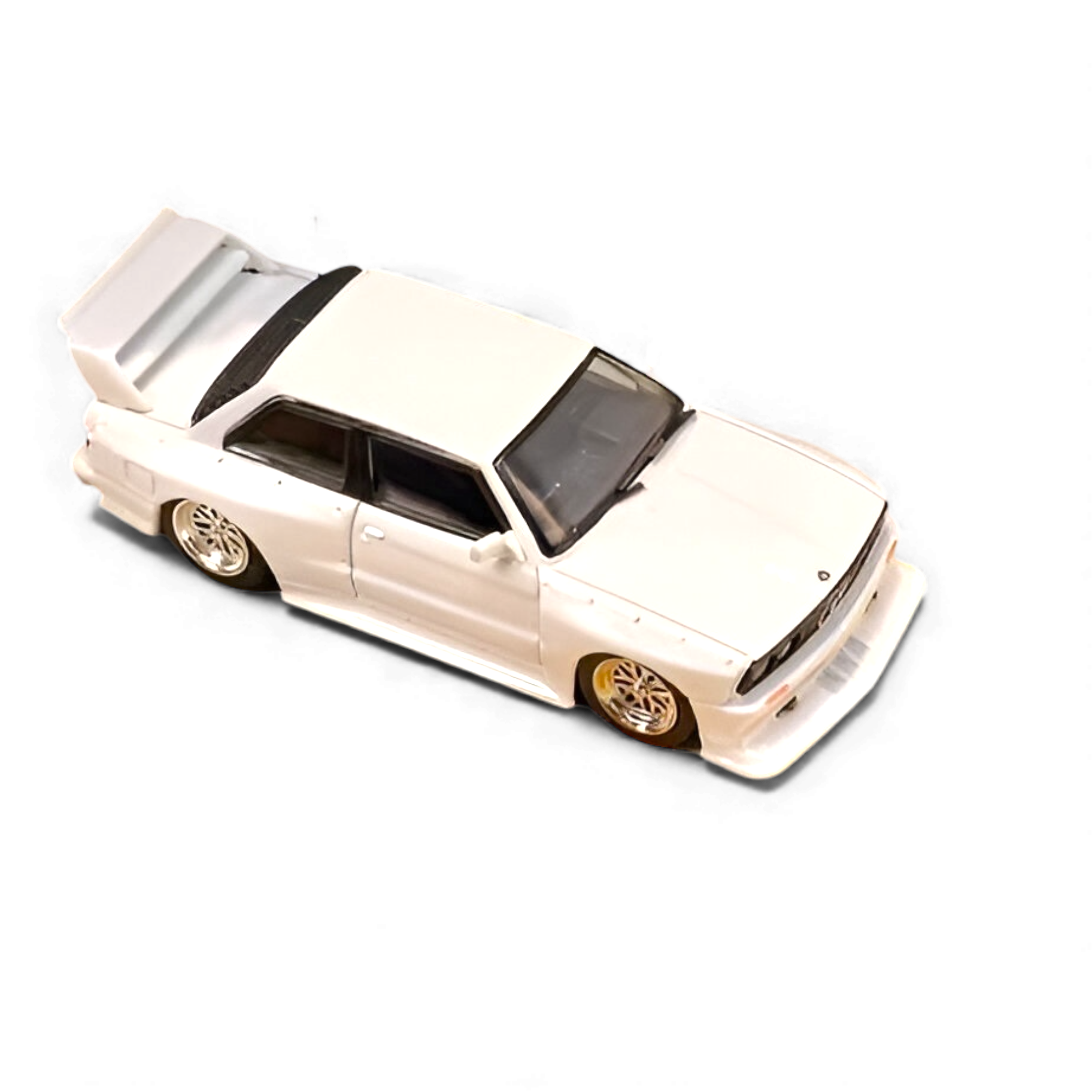 SW BMW E30 M3 LTO Modified - White 1:64 4
