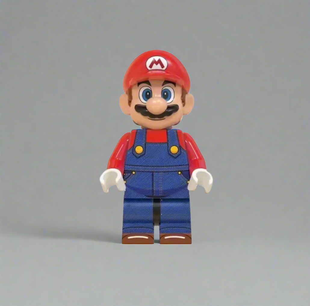 Mario Minifigure - Super Mario for Lego