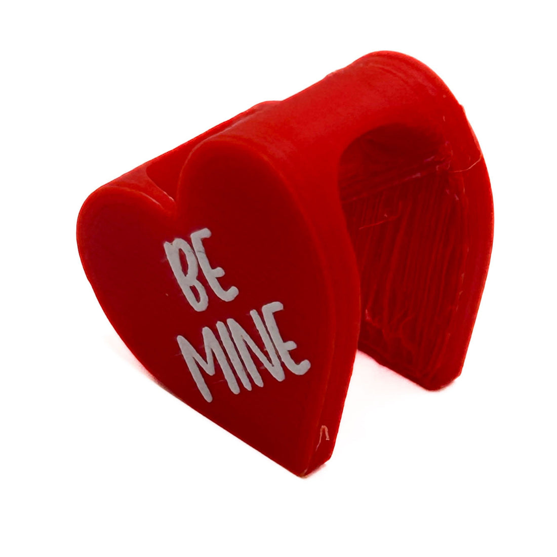 Be Mine Heart Minifig Costume Part [3D Printed] for Lego