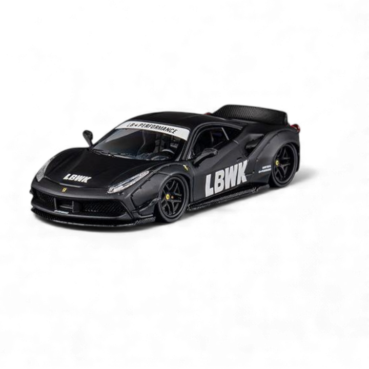 CM Model Ferrari 488 LB Works Black 1:64