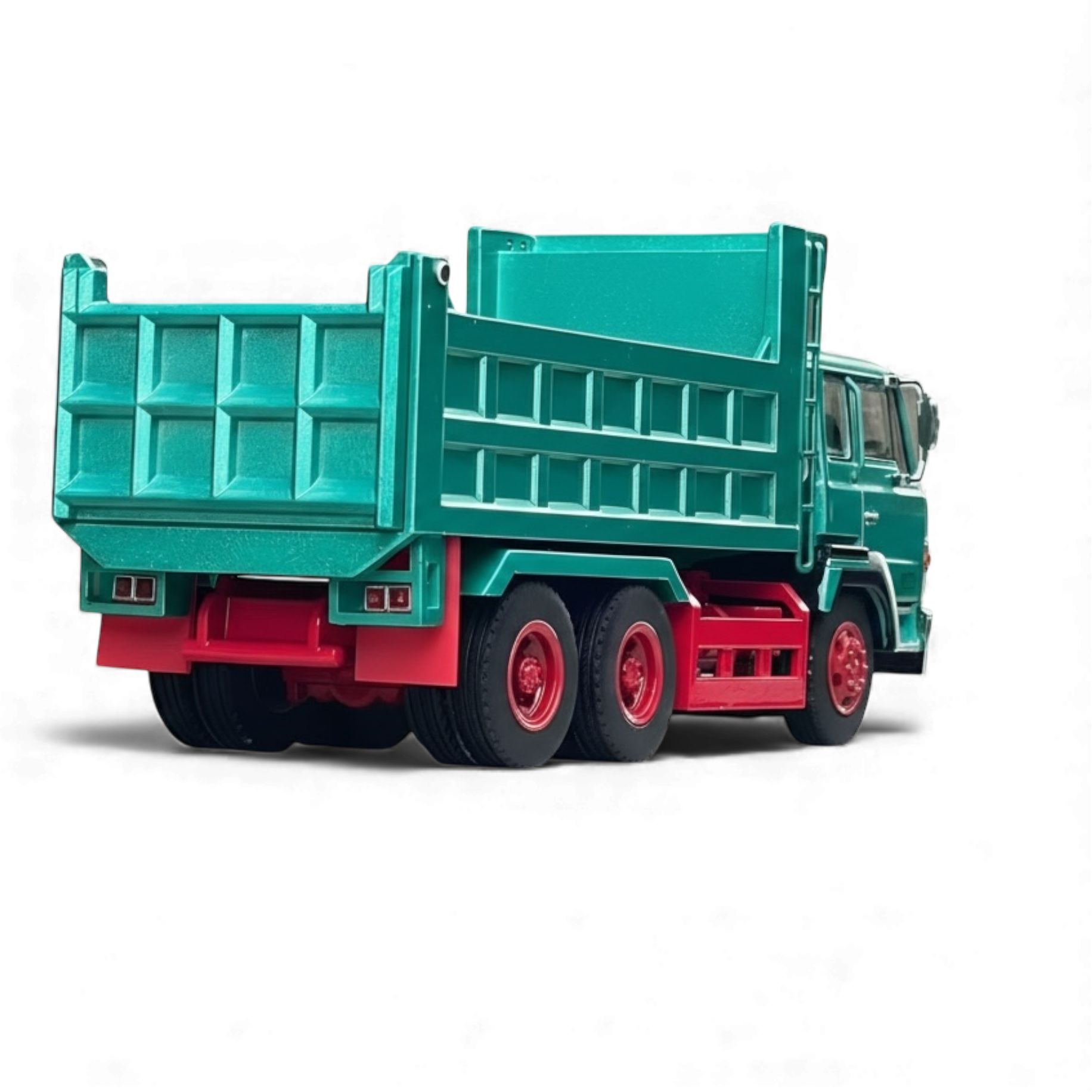 Hino Super Dolphin Dump Truck Green 1:64 by DBGT 3