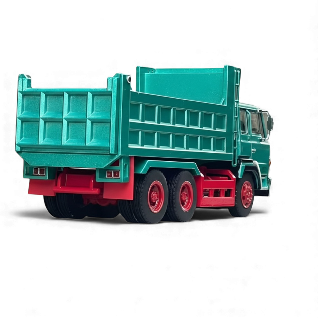 Hino Super Dolphin Dump Truck Green 1:64 by DBGT 3