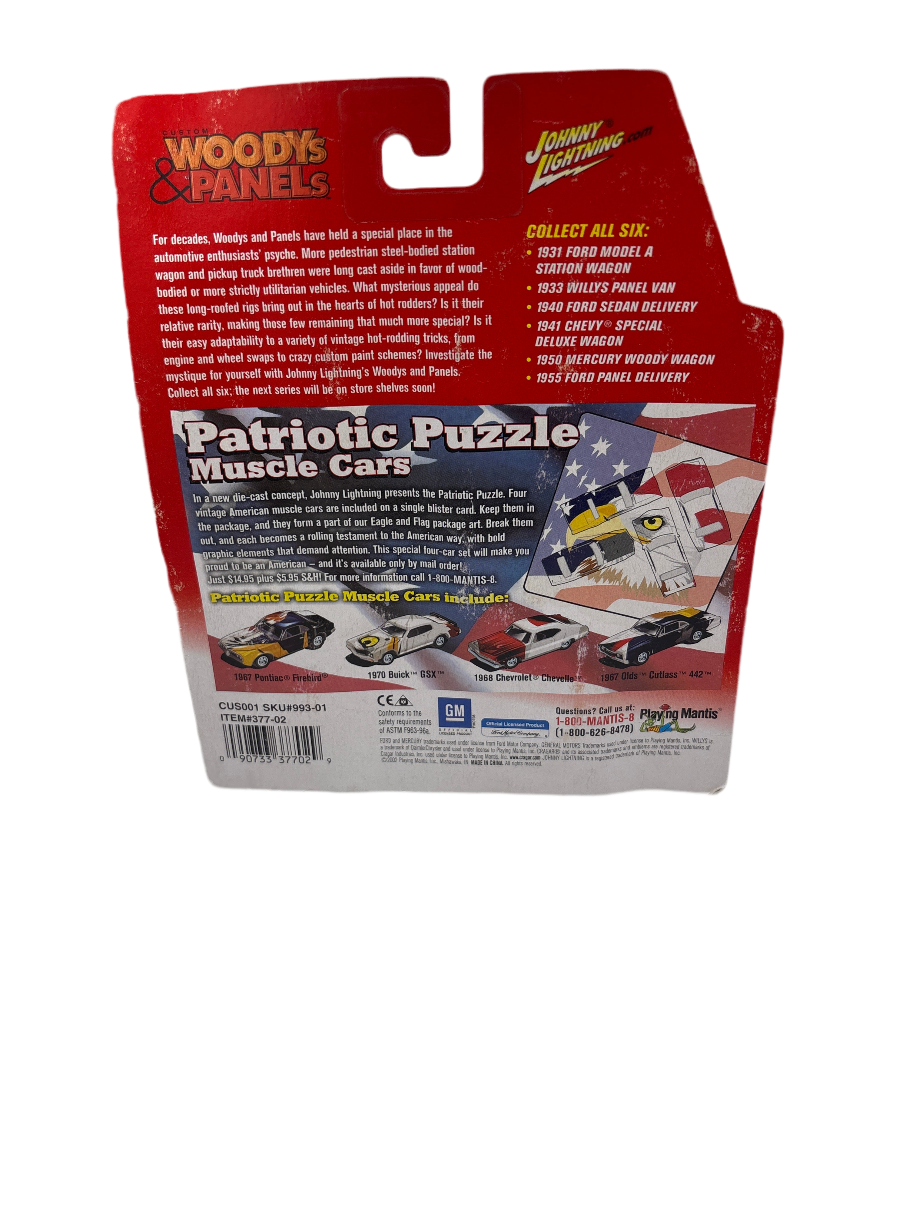 Johnny Lightning 40 Ford Sedan Delivery Diecast Blue 2