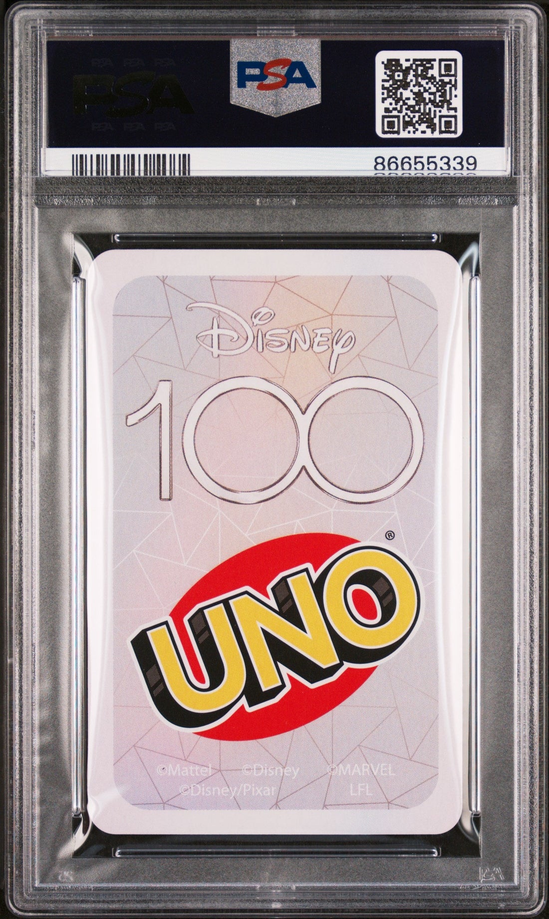 2023 UNO DISNEY 100 IRONMAN BLUE 6 PSA 9 2