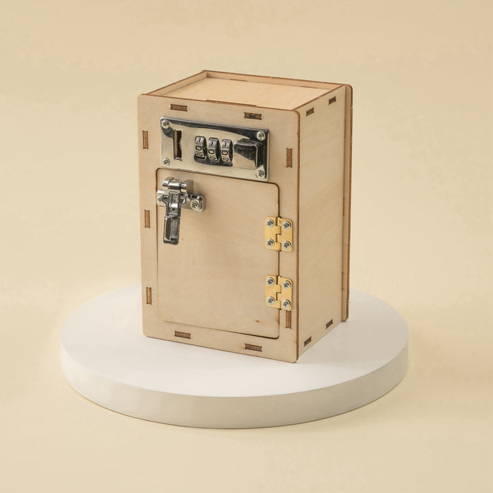 Combination Lock Box DIY Kit, Educational STEM Toy 2