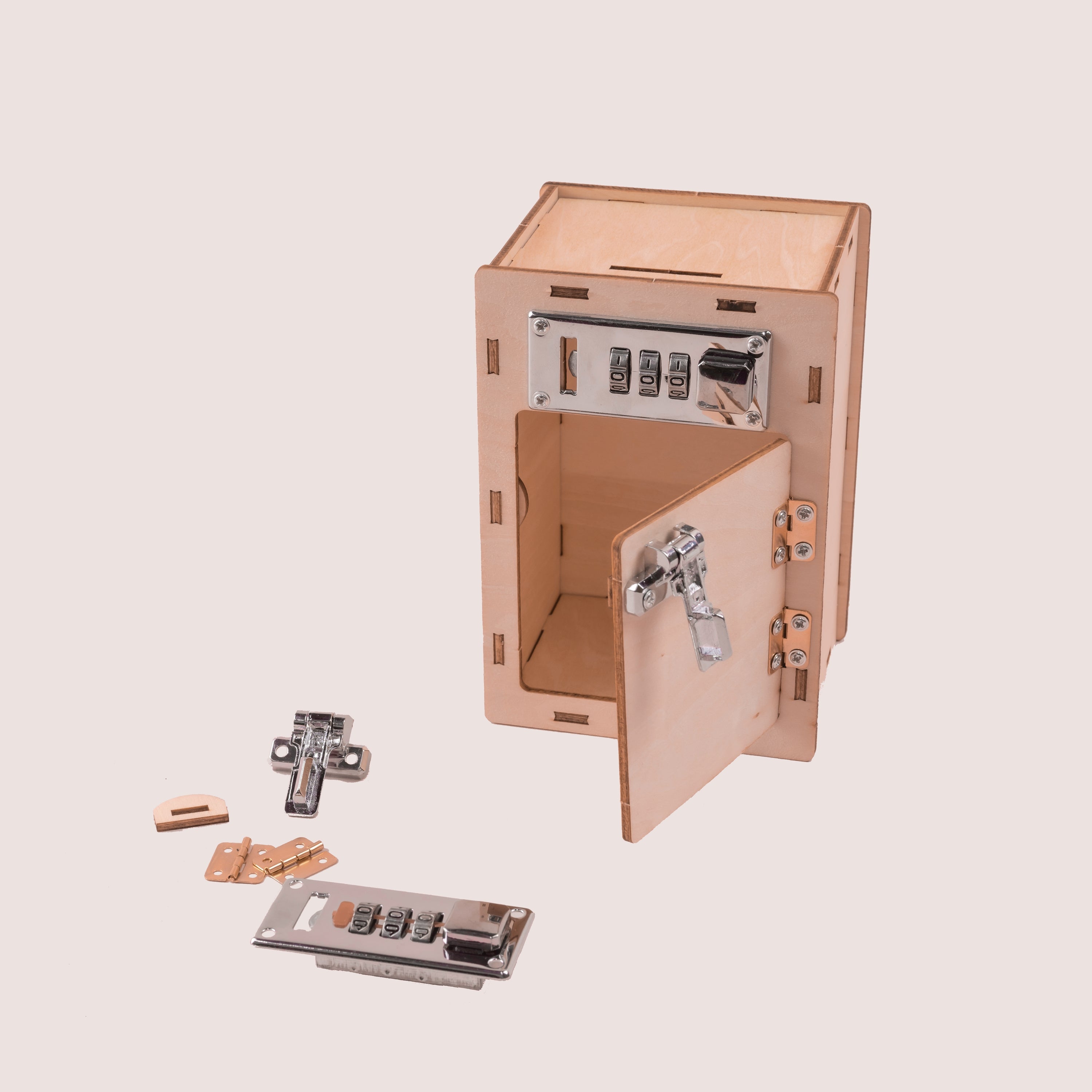 Combination Lock Box DIY Kit, Educational STEM Toy 4