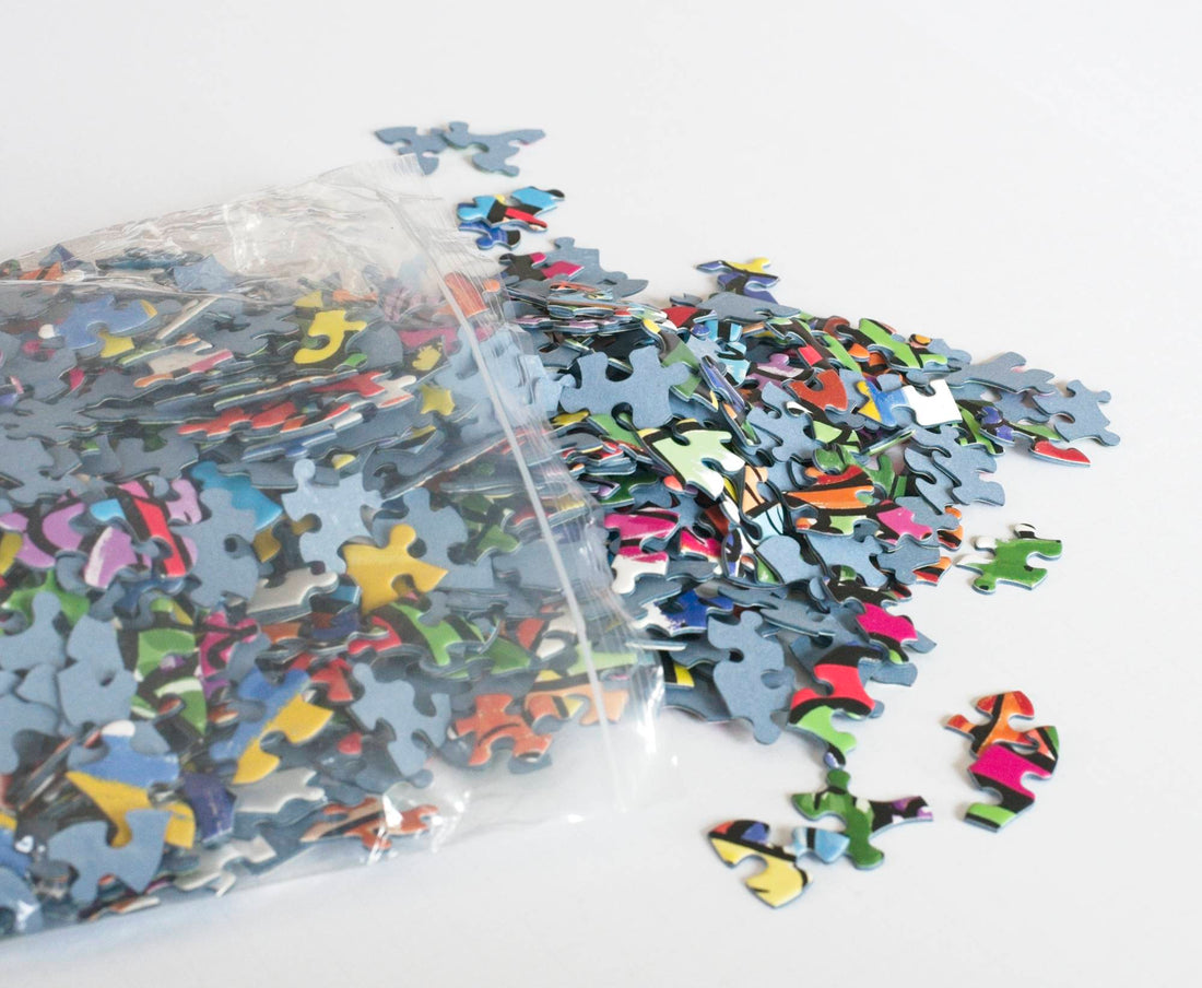 Treat Yo Shelf Puzzle by Susana Sanchez-Young 1000 Piece Book and Plant Lovers Jigsaw 5