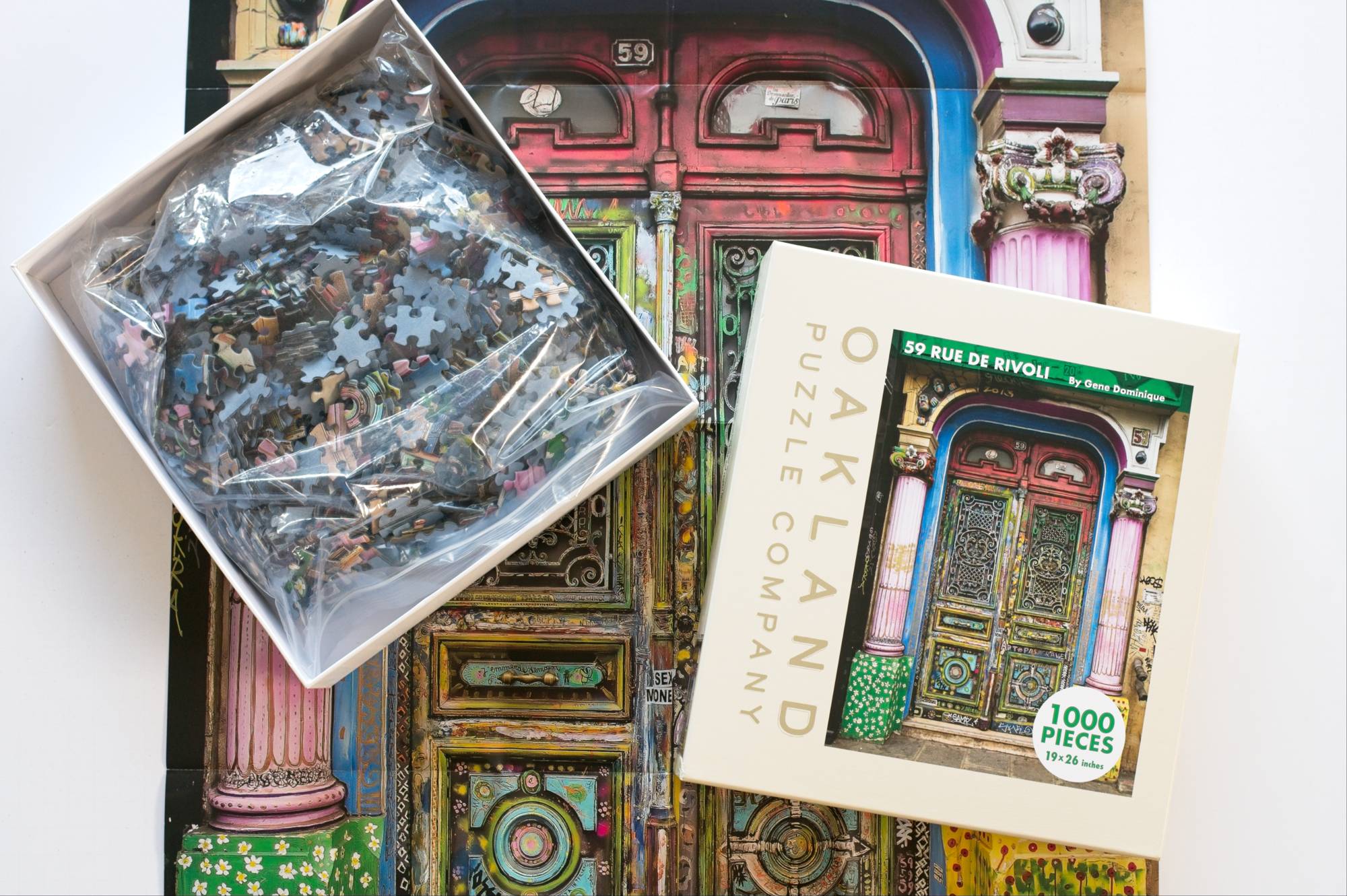 59 Rue de Rivoli as Photographed by Gene Dominique 1000 Piece Jigsaw Puzzle 3