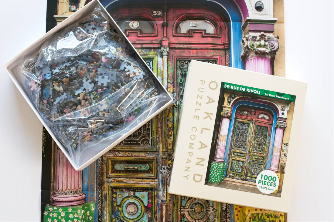 59 Rue de Rivoli as Photographed by Gene Dominique 1000 Piece Jigsaw Puzzle 3