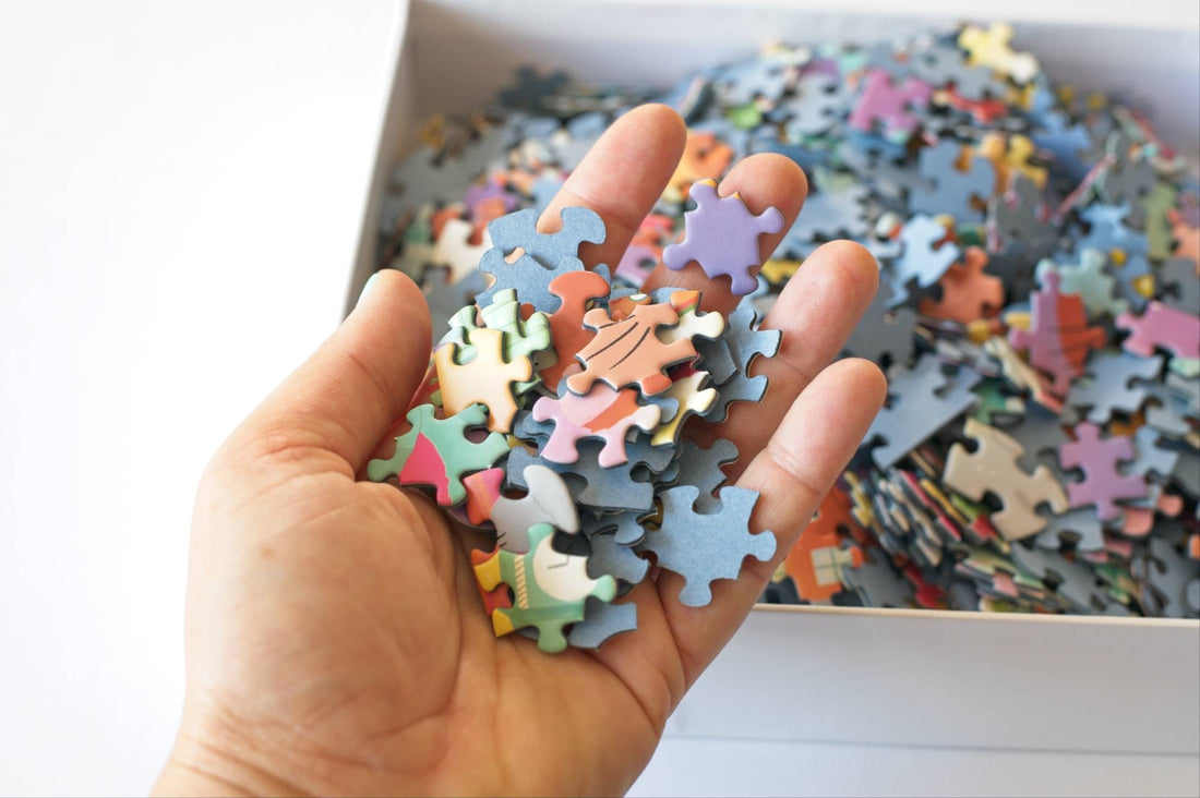 Cat Town Whimsy 1000-piece Jigsaw Puzzle by ChubCatArt 9