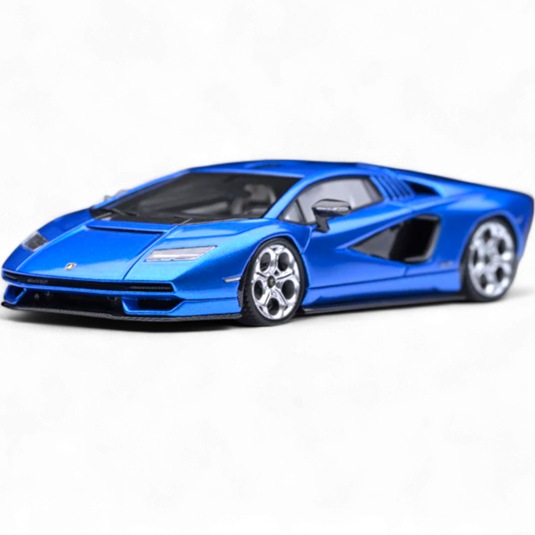 NEO COUNTACH LPI 800-4 BLU TAHITI DARK BLUE 1:64 Resin by Fuelme Model