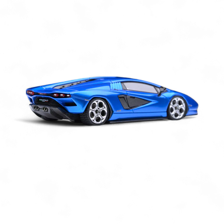 NEO COUNTACH LPI 800-4 BLU TAHITI DARK BLUE 1:64 Resin by Fuelme Model 2