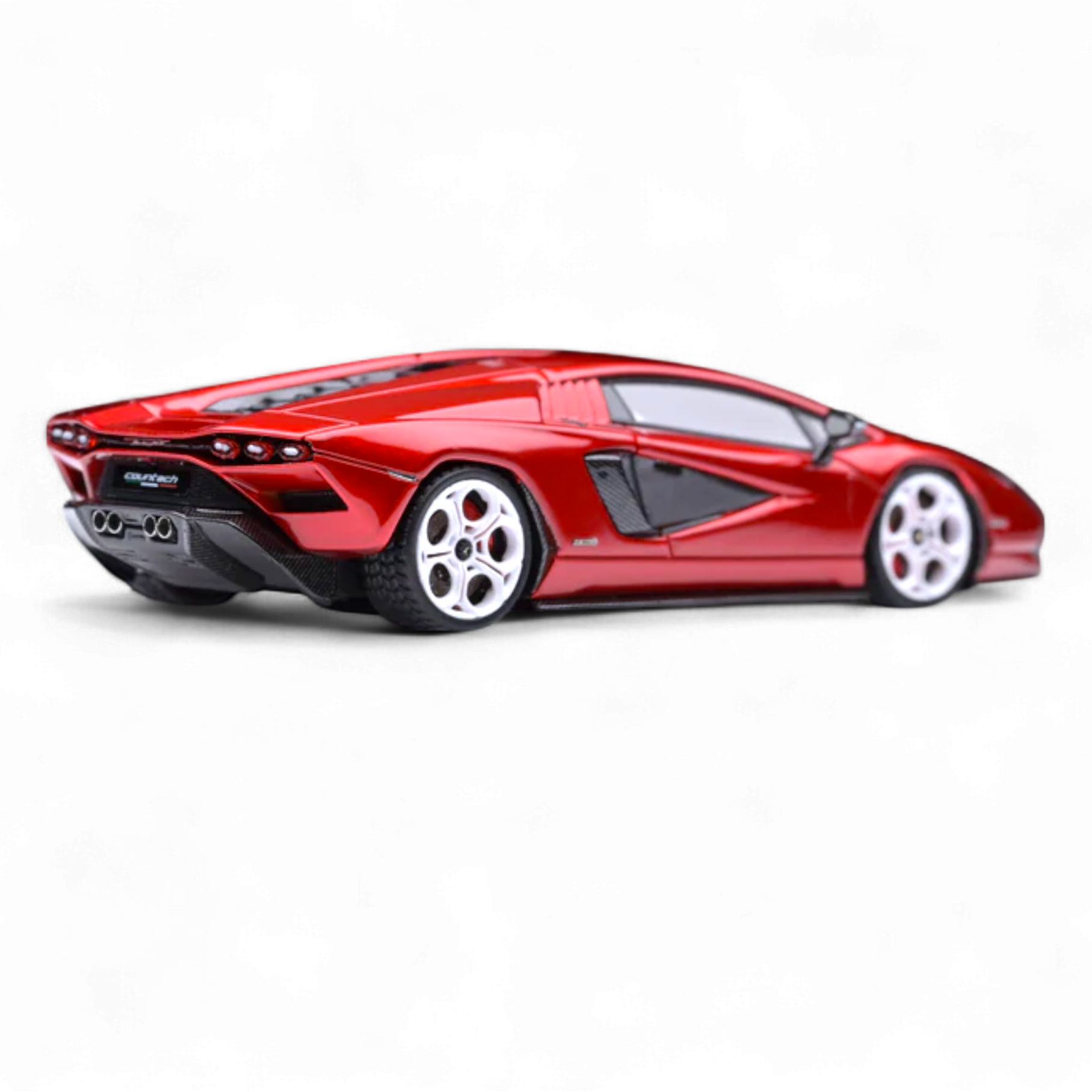 NEO COUNTACH LPI 800-4 ROSSO SCINTILLA 1:64 Resin by Fuelme Model  2