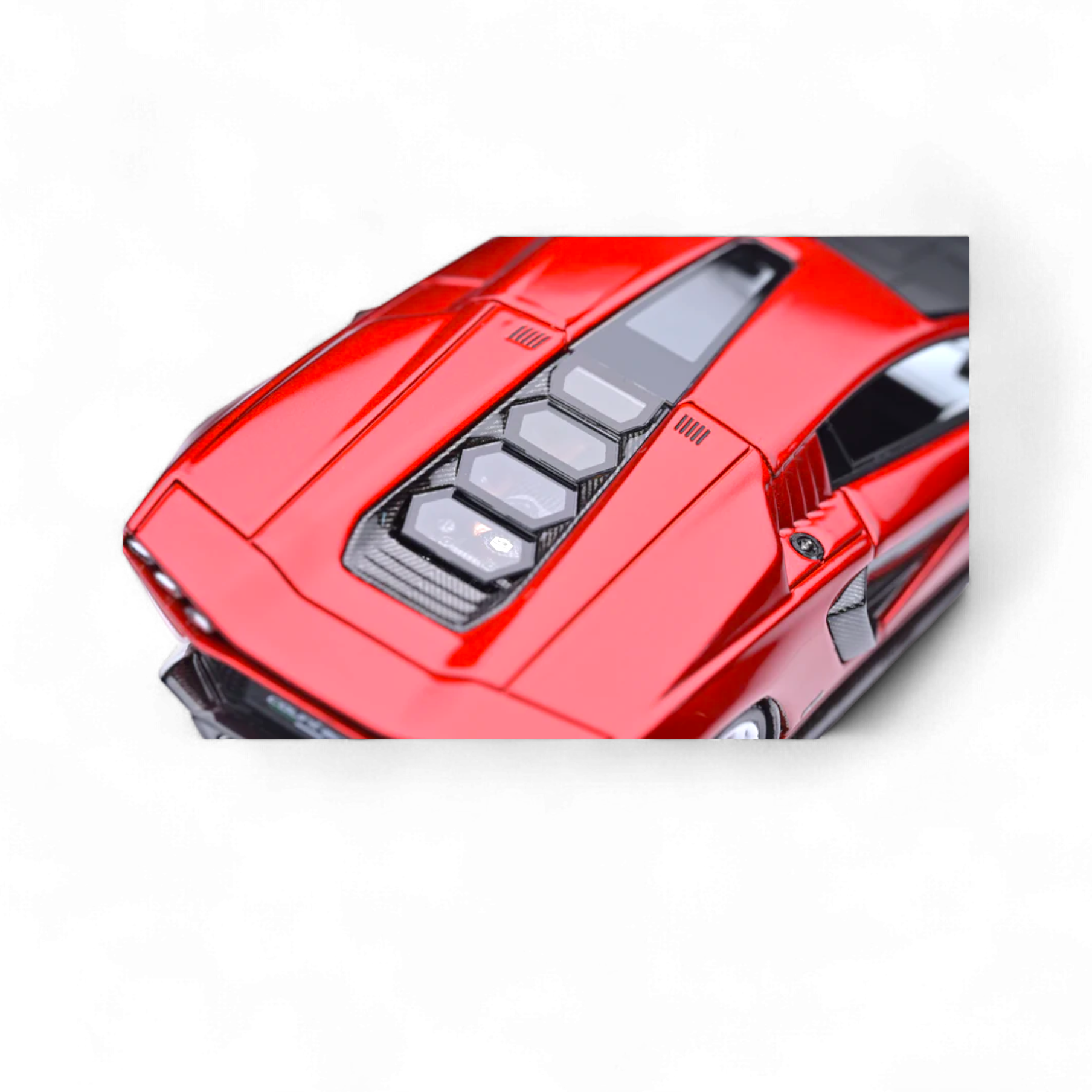 NEO COUNTACH LPI 800-4 ROSSO SCINTILLA 1:64 Resin by Fuelme Model  3