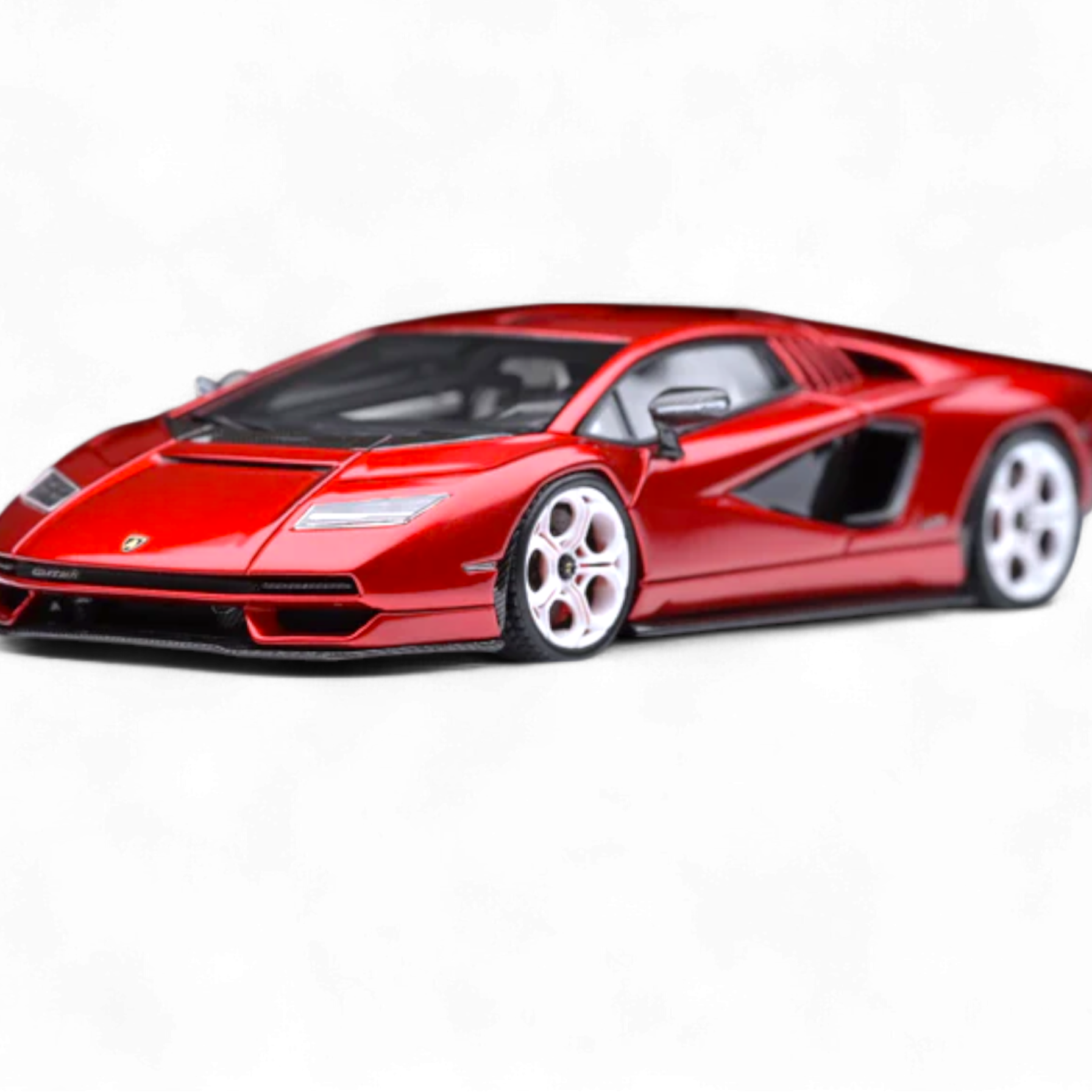 NEO COUNTACH LPI 800-4 ROSSO SCINTILLA 1:64 Resin by Fuelme Model 