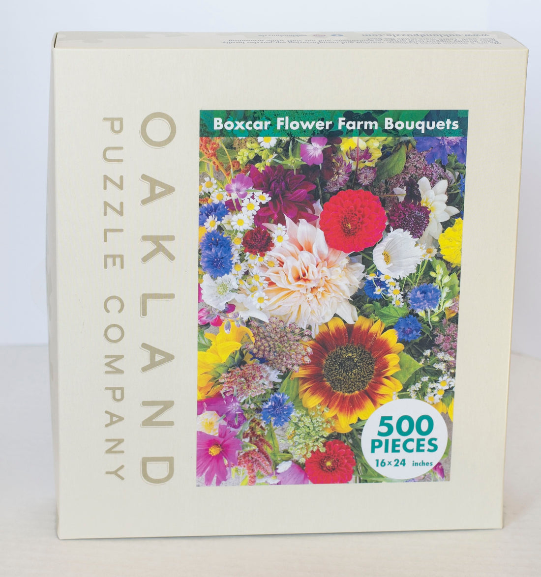 Boxcar Flower Farm Puzzle by DeAnna Tibbs – 500-Piece Floral Art 2
