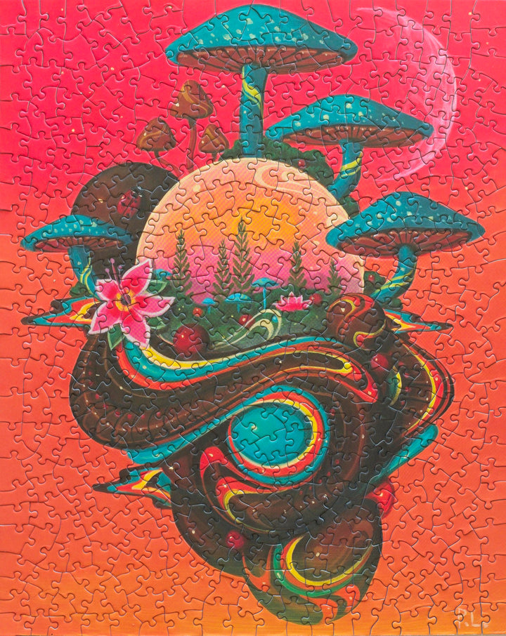 Microcosm Puzzle by Paul Lewin 500 Piece Art Puzzle from the Paul Lewin Series