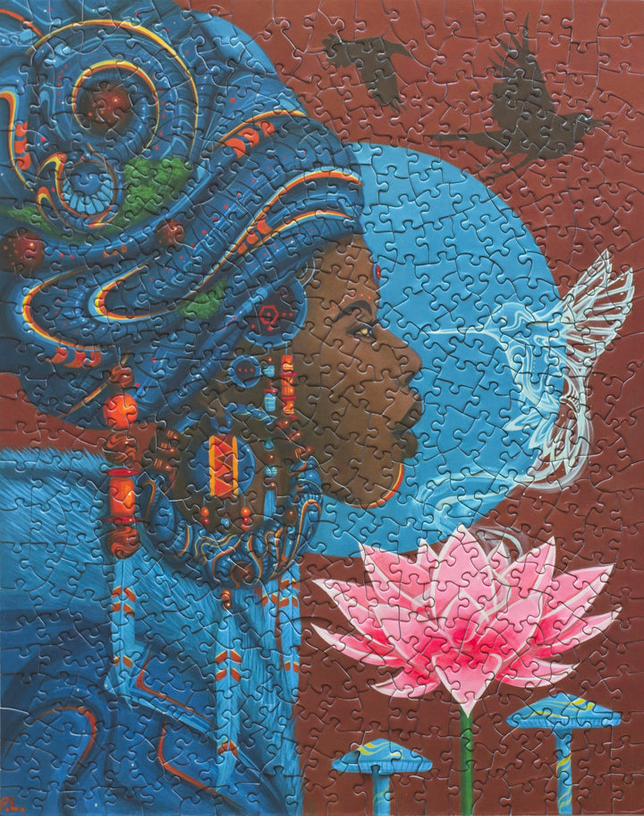 Hummingbird Spirit 500 Piece Art from the Paul Lewin Series