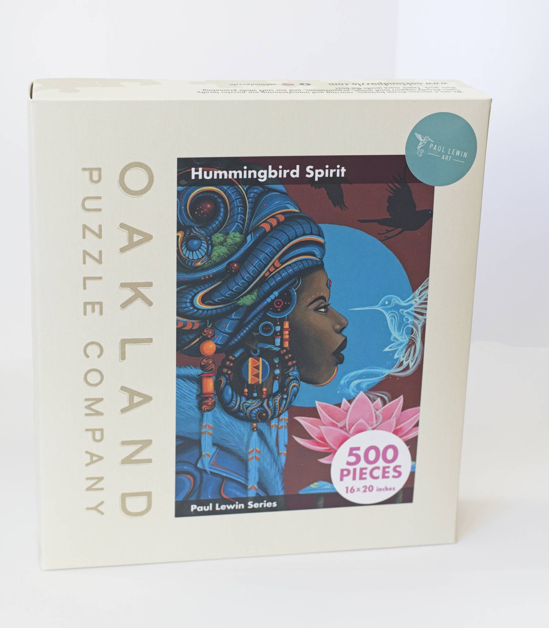 Hummingbird Spirit 500 Piece Art from the Paul Lewin Series 3