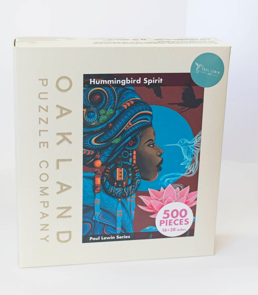 Hummingbird Spirit 500 Piece Art from the Paul Lewin Series 3