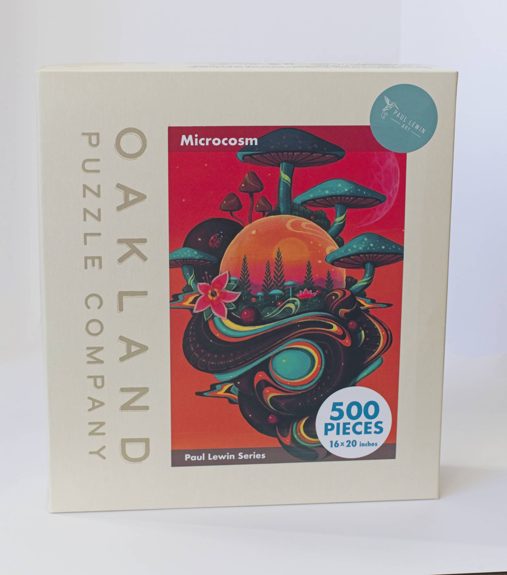 Microcosm Puzzle by Paul Lewin 500 Piece Art Puzzle from the Paul Lewin Series 4
