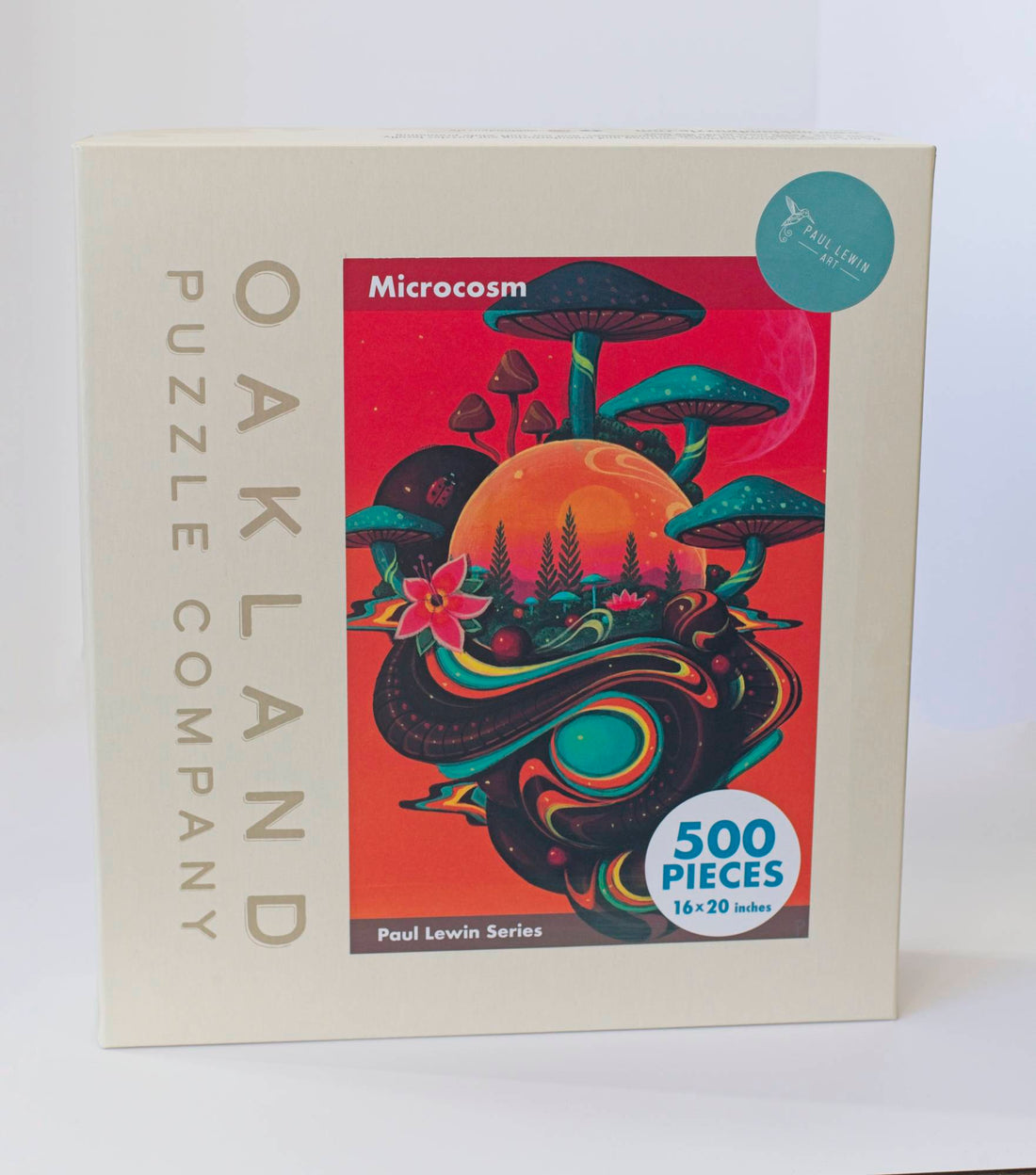 Microcosm Puzzle by Paul Lewin 500 Piece Art Puzzle from the Paul Lewin Series 4