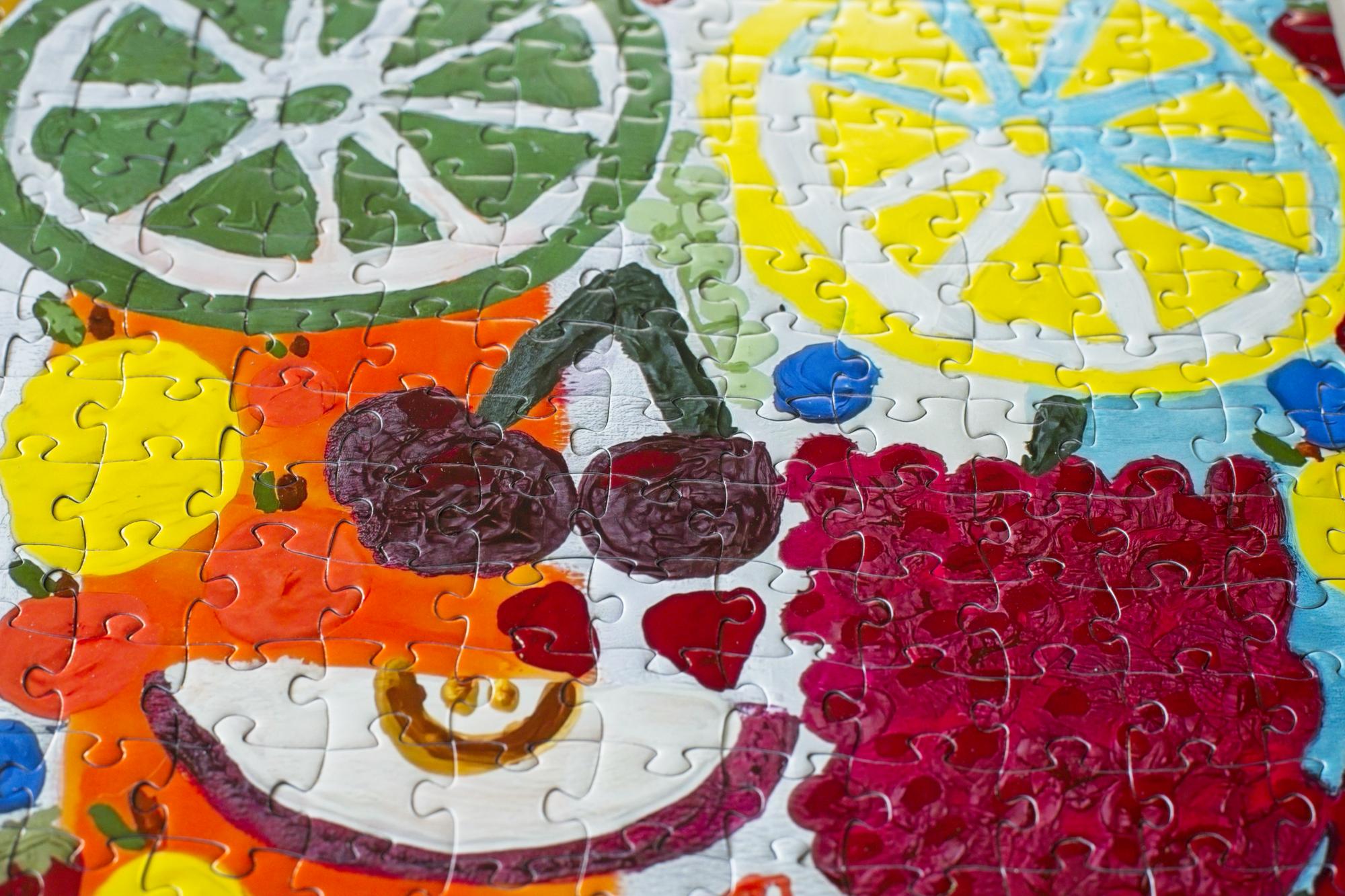 Fruitful Art Puzzle – 500-Piece Limited Edition by Creative Growth Artist 3