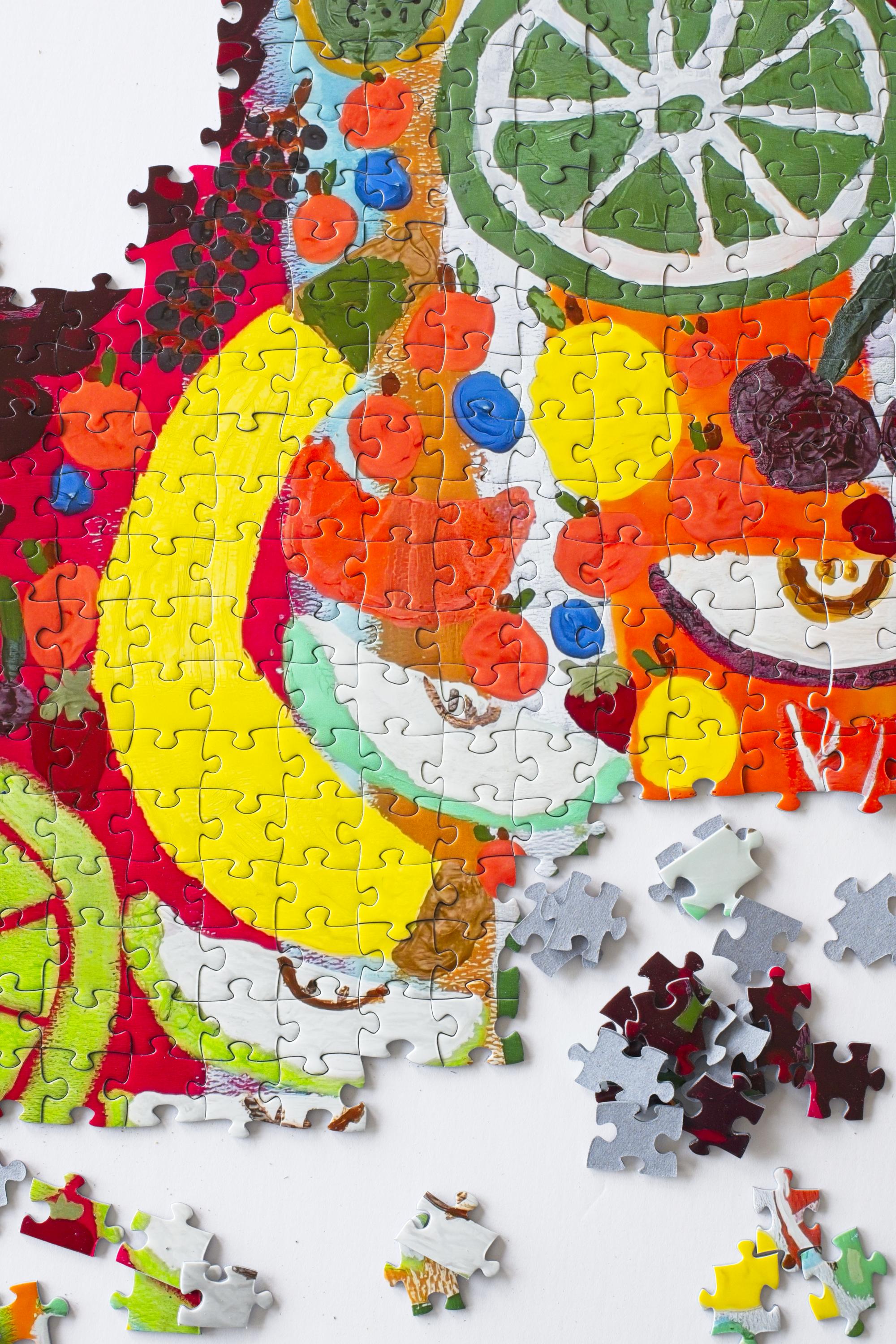 Fruitful Art Puzzle – 500-Piece Limited Edition by Creative Growth Artist 4