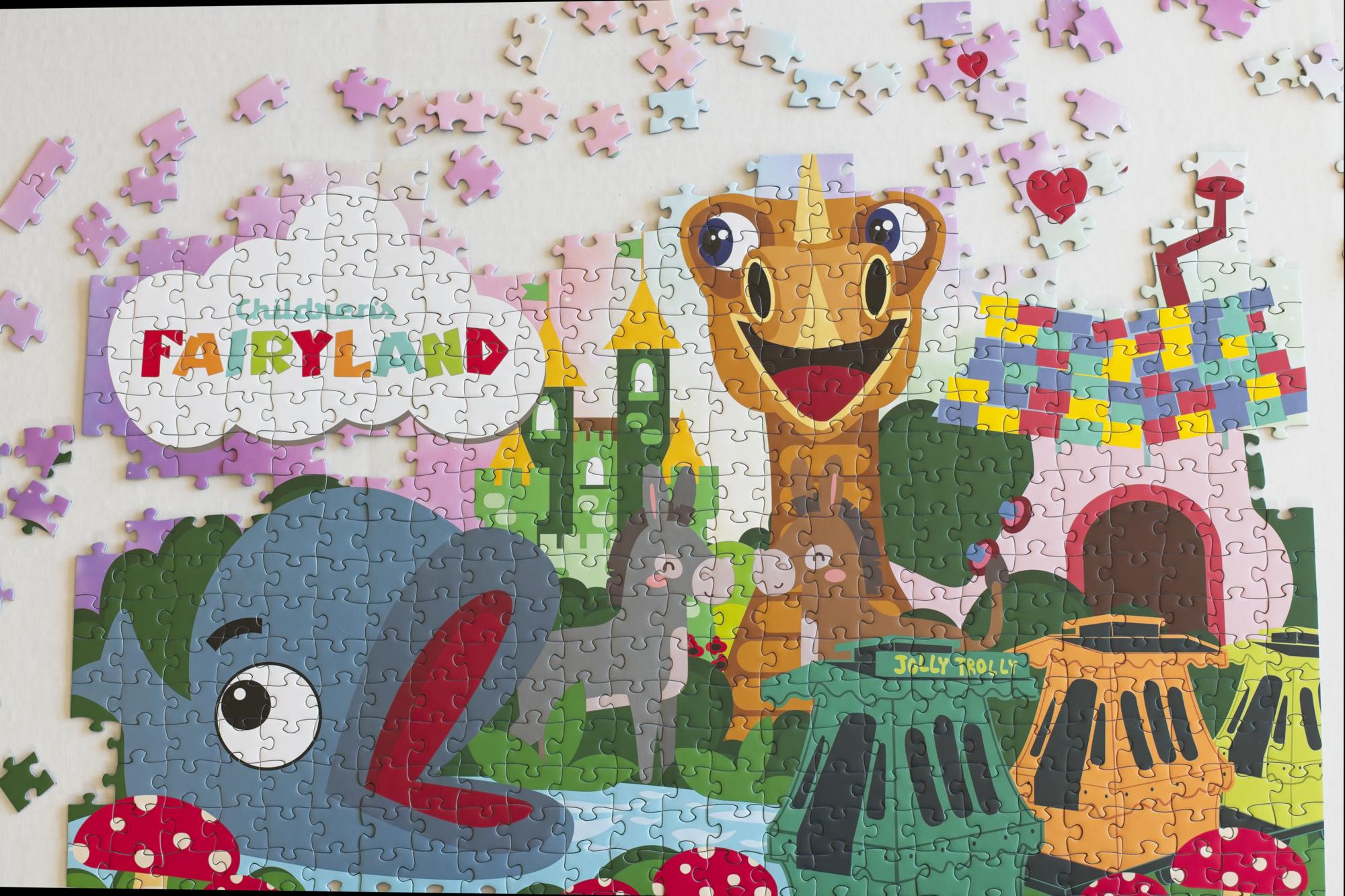 Children’s Fairyland Puzzle – 500 Pieces of Childhood Nostalgia by Artist Greg Berger 4