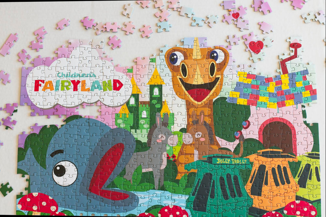 Children’s Fairyland Puzzle – 500 Pieces of Childhood Nostalgia by Artist Greg Berger 4
