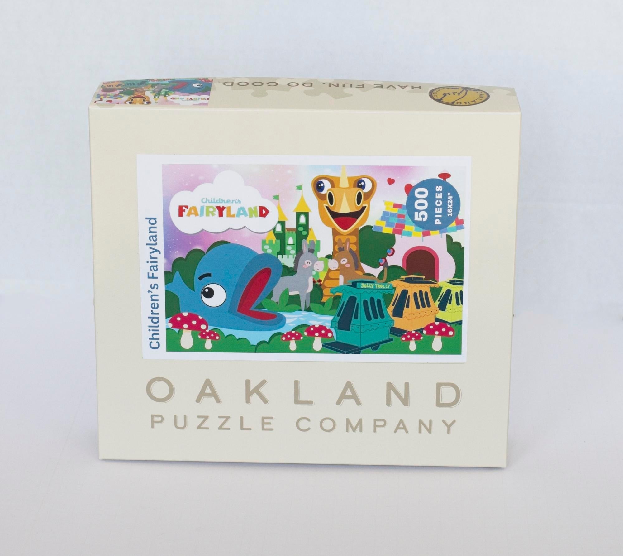 Children’s Fairyland Puzzle – 500 Pieces of Childhood Nostalgia by Artist Greg Berger 10