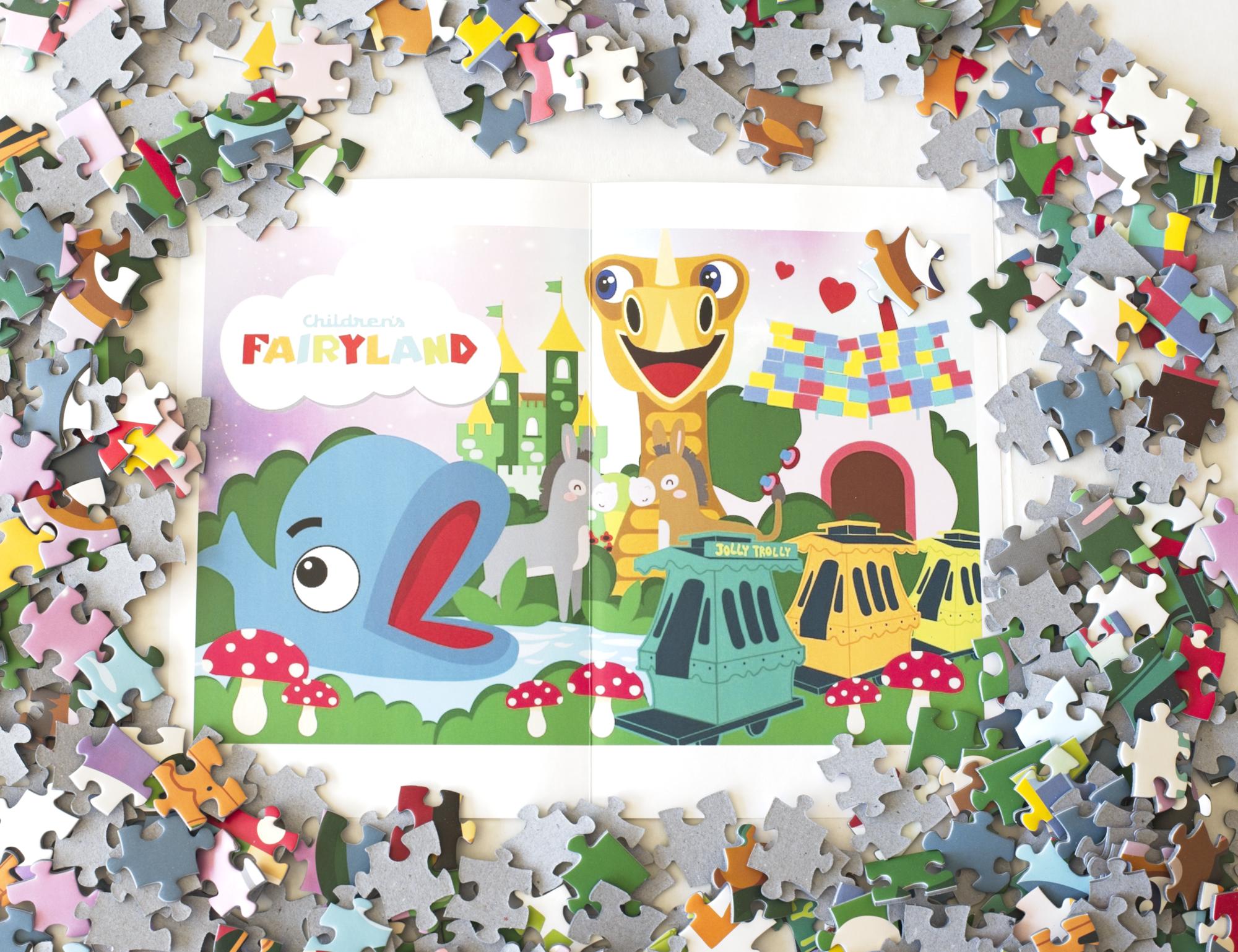 Children’s Fairyland Puzzle – 500 Pieces of Childhood Nostalgia by Artist Greg Berger 13