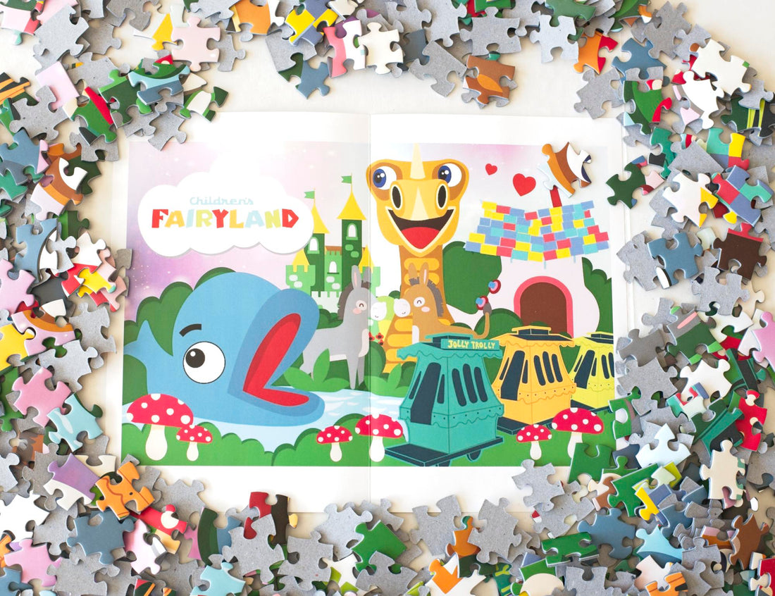 Children’s Fairyland Puzzle – 500 Pieces of Childhood Nostalgia by Artist Greg Berger 13
