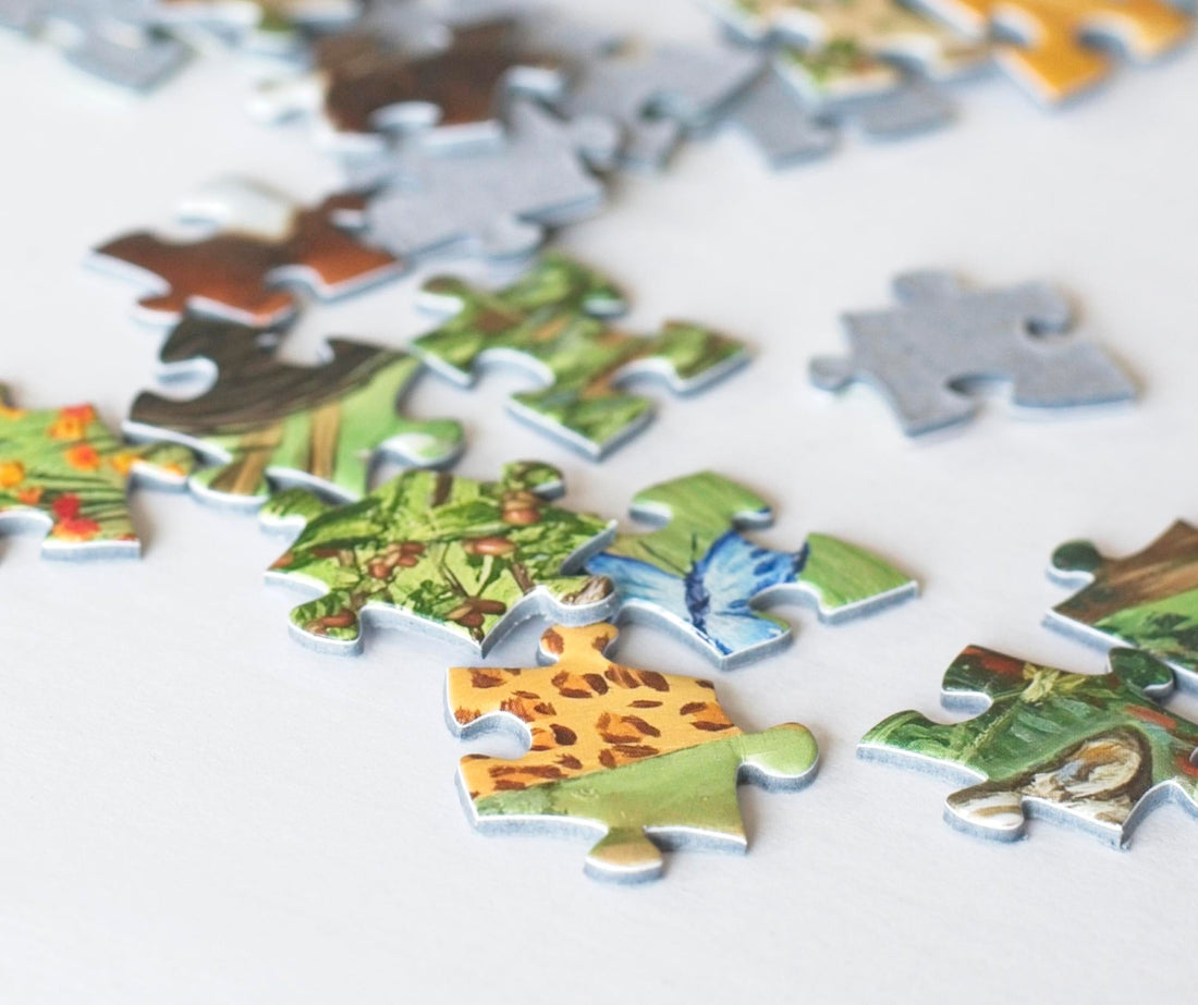 California Trail Puzzle – Oakland Zoo Wildlife Art by Les Toil (500 Pieces) 6