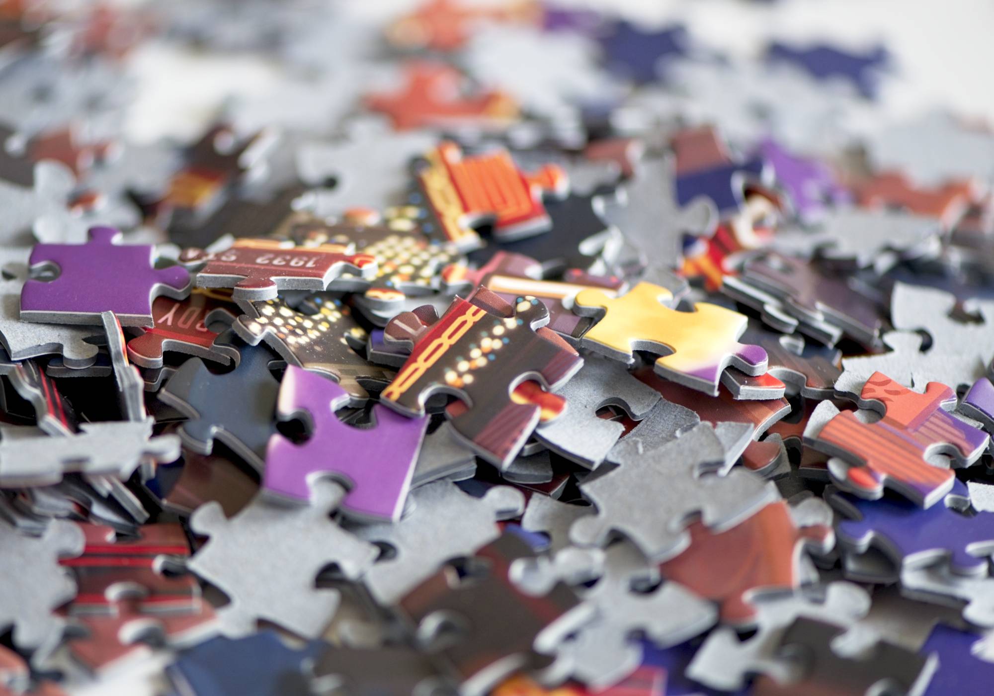 Alameda Theatre Puzzle Artwork by Larry Hausen 7