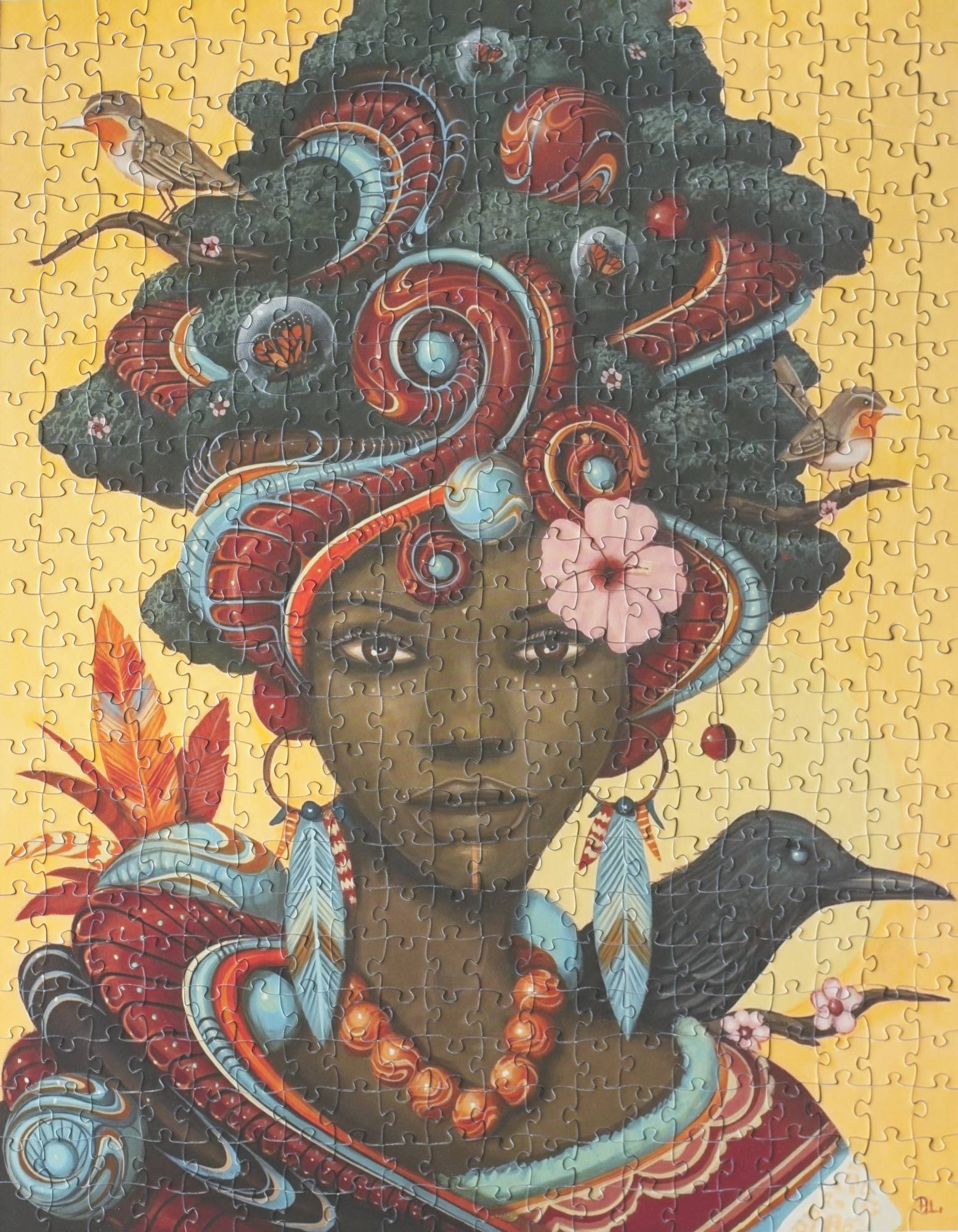 Paul Lewin Puzzle Kianga 500 Piece Art from the Paul Lewin Series