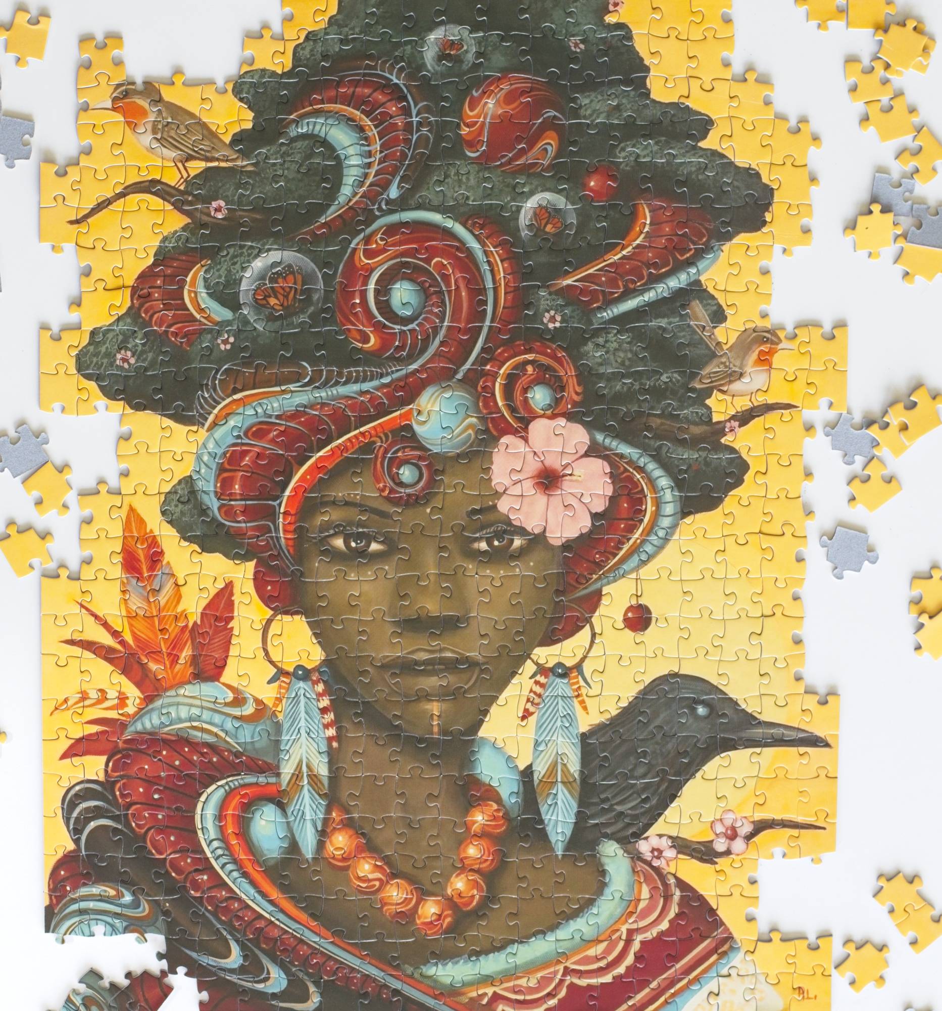 Paul Lewin Puzzle Kianga 500 Piece Art from the Paul Lewin Series 6