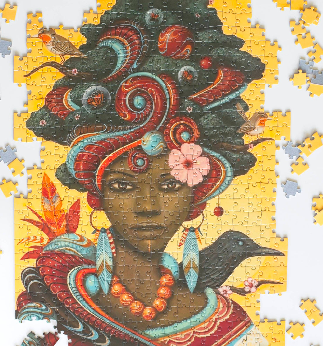 Paul Lewin Puzzle Kianga 500 Piece Art from the Paul Lewin Series 6