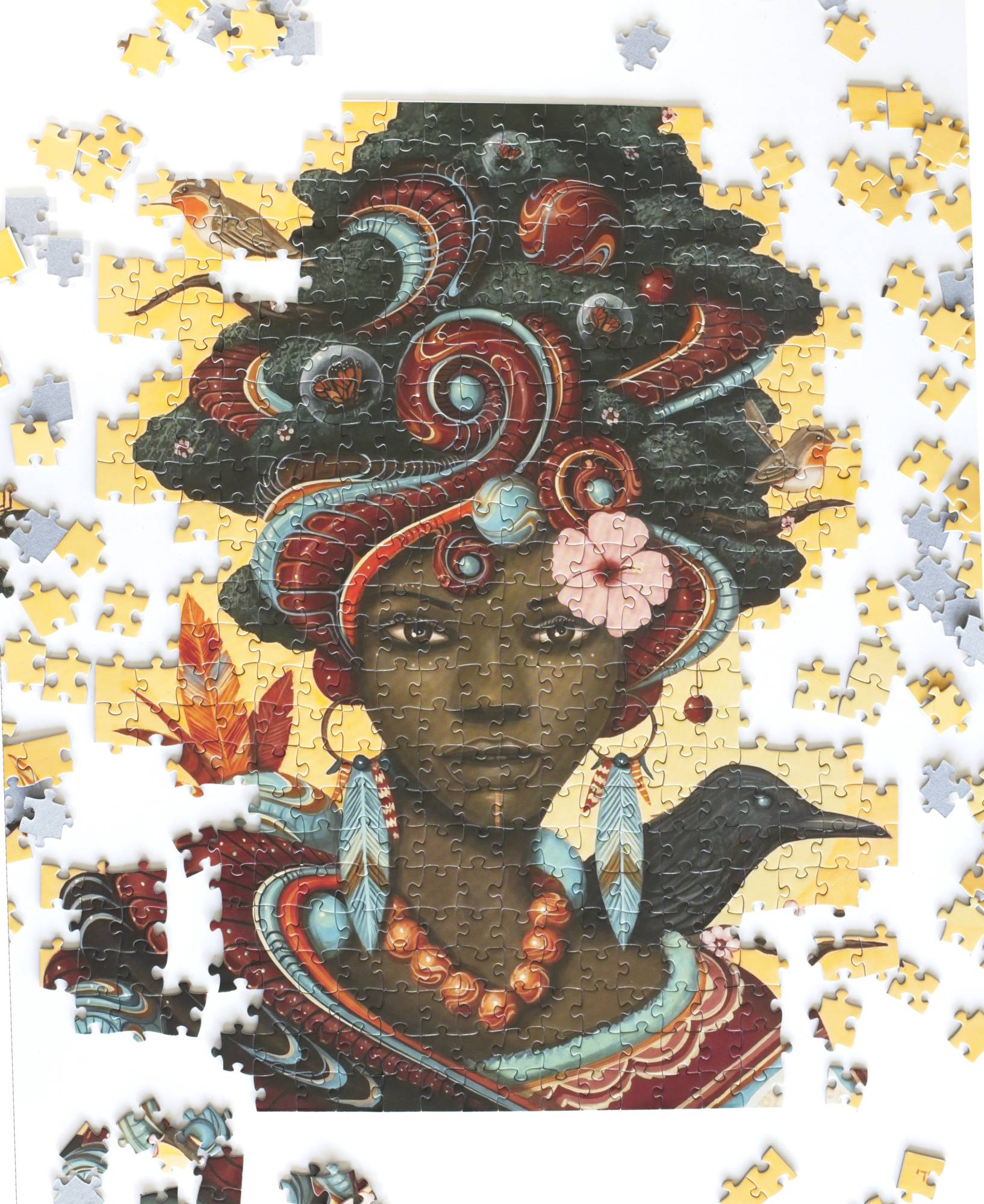 Paul Lewin Puzzle Kianga 500 Piece Art from the Paul Lewin Series 3