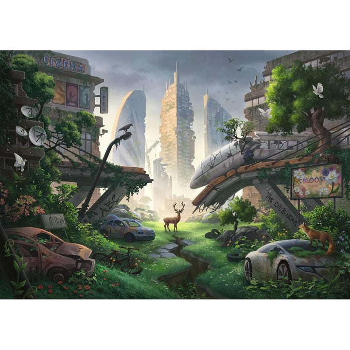 Desolated City 368 Piece Escape Game Jigsaw Puzzle Ravensburger 2
