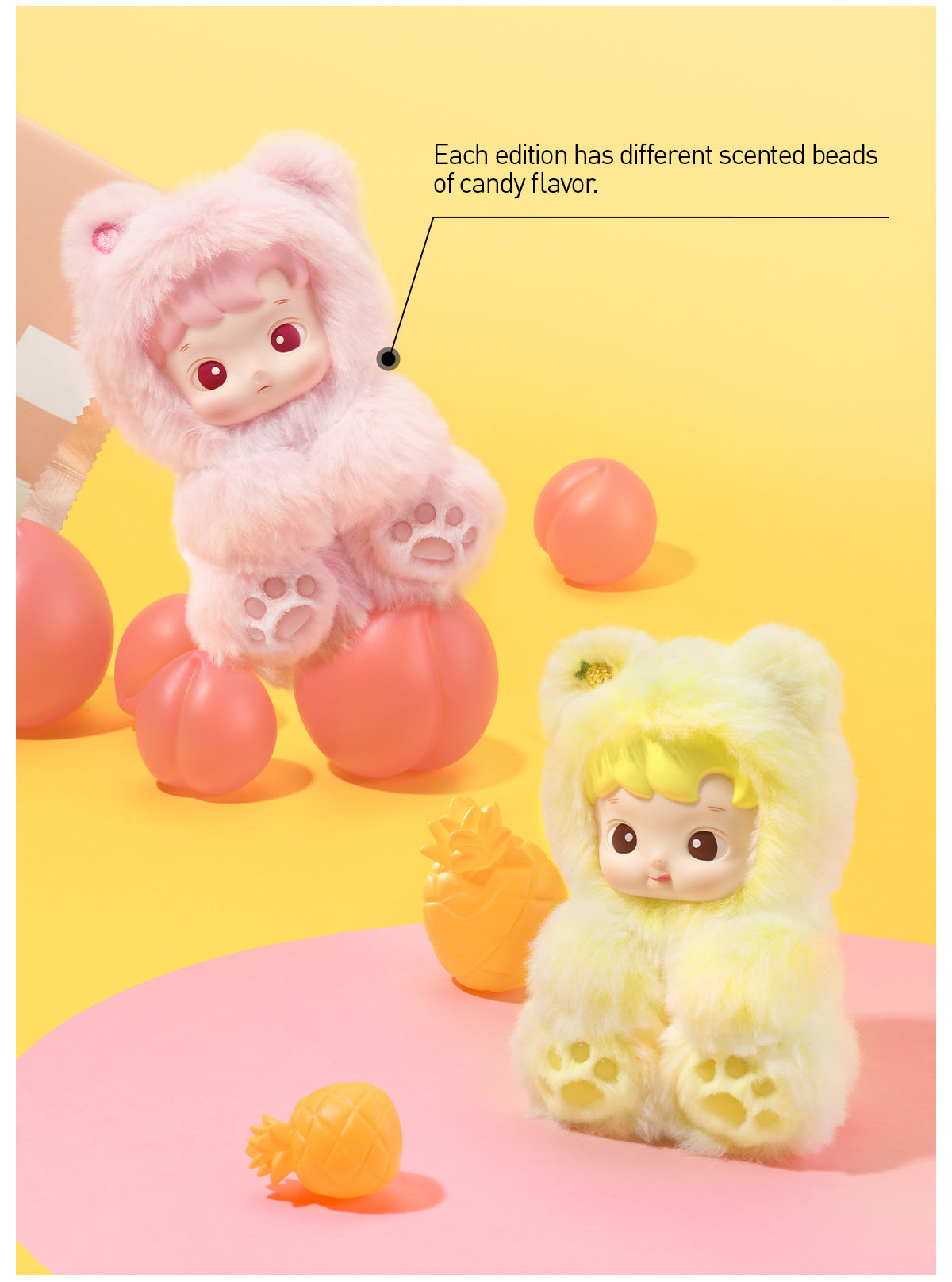 Hacipupu Gummy Bear Series - Vinyl Plush Pendant 8