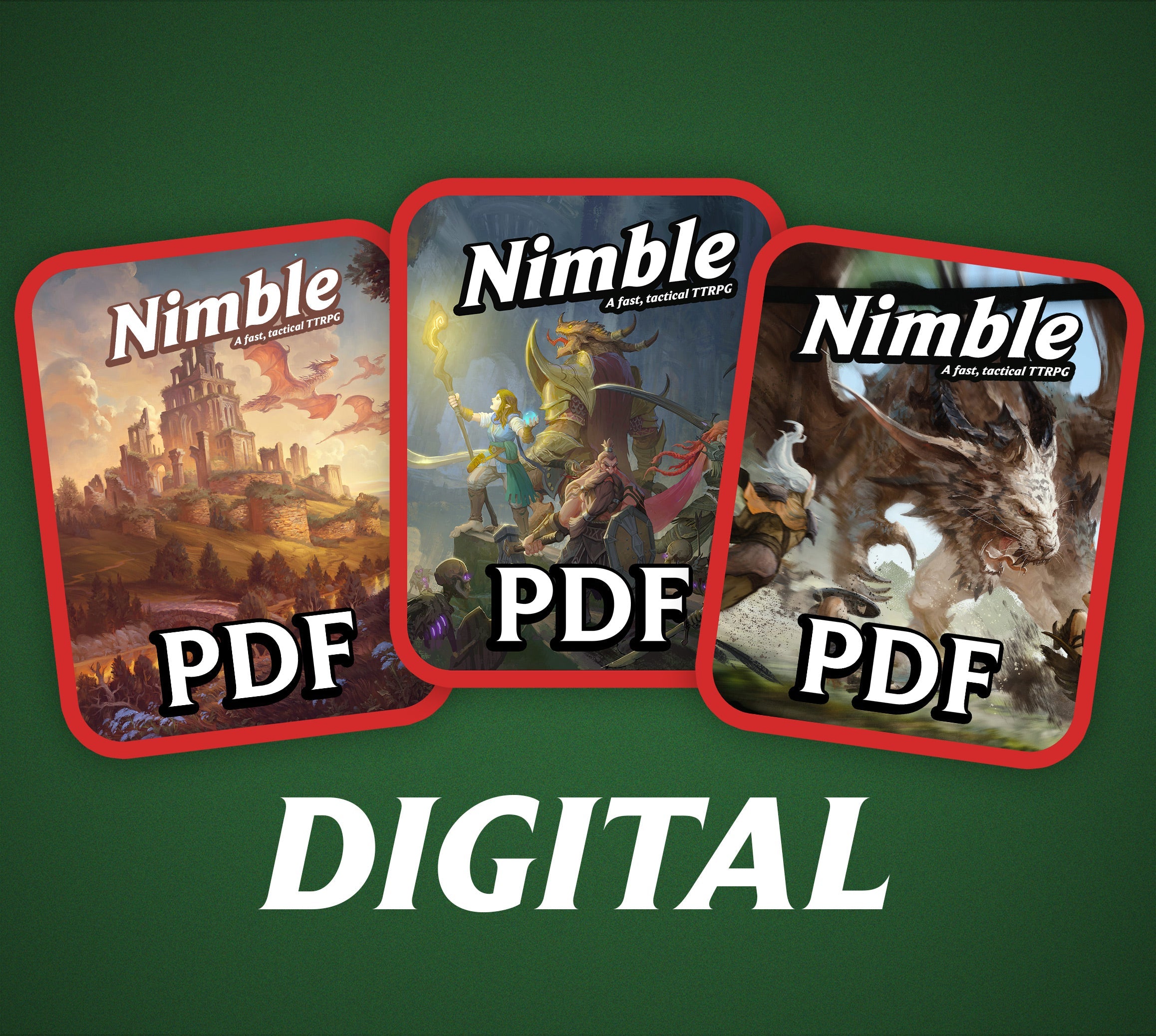 Fantasy Books - Nimble Digital PDFs