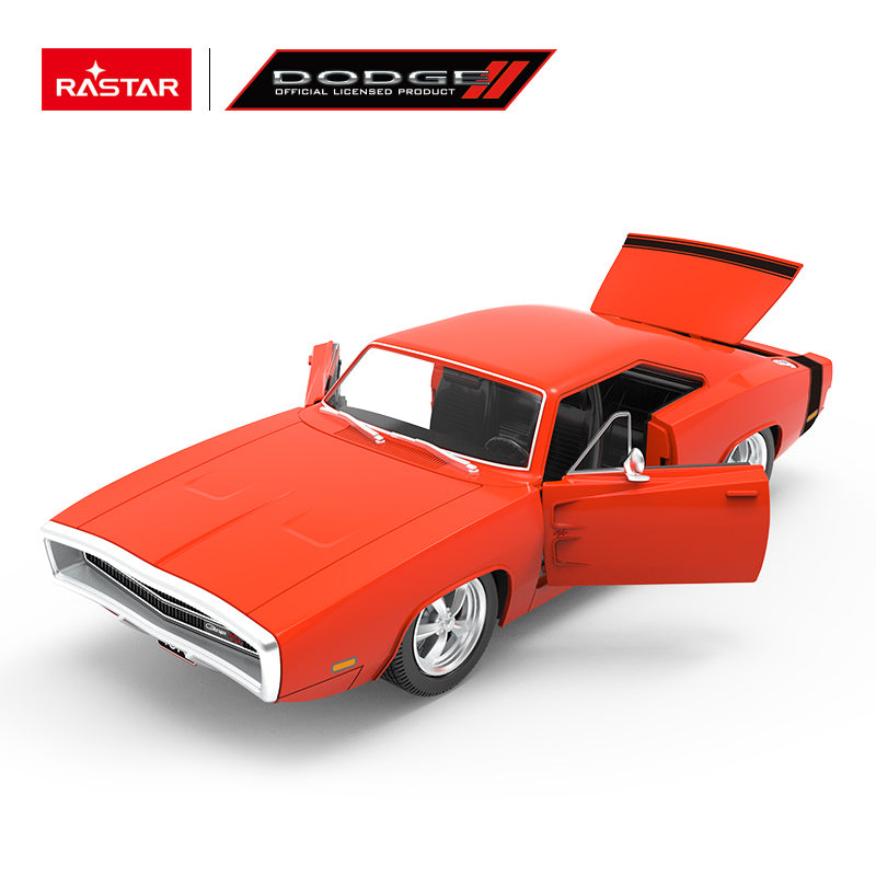 Dodge Charger (Orange) 1:14 Scale Remote Control Car by Rastar 2