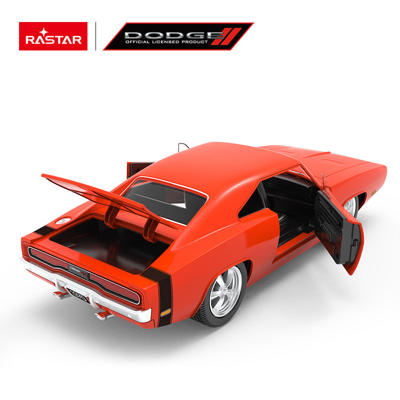 Dodge Charger (Orange) 1:14 Scale Remote Control Car by Rastar 3
