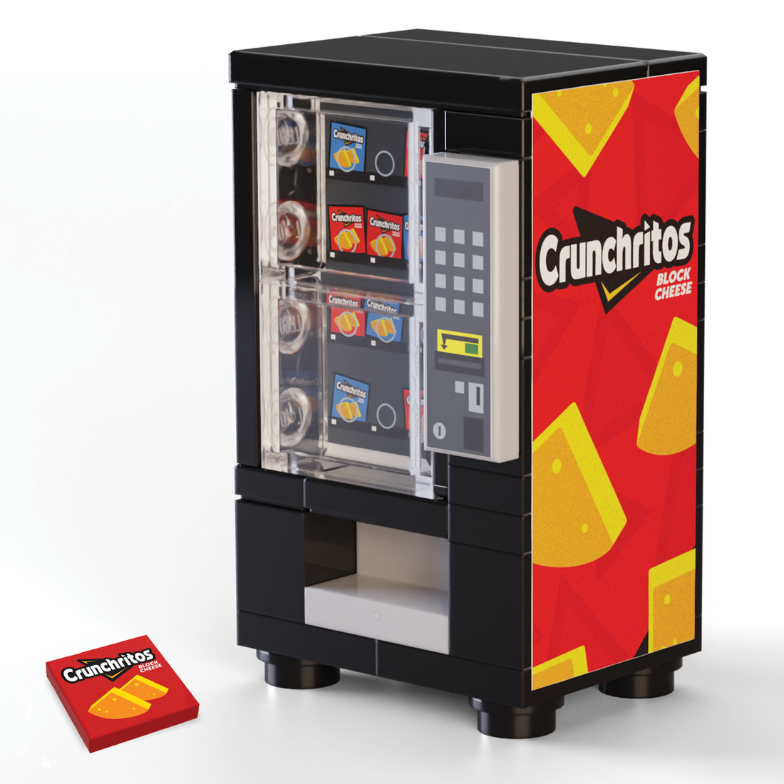 Crunchitos Snack Minifig Vending Machine for Lego